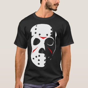 Jason Hockey Mask Halloween Friday 13TH T-Shirt