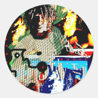 JASON JENKINS LIVE AD CLASSIC ROUND STICKER