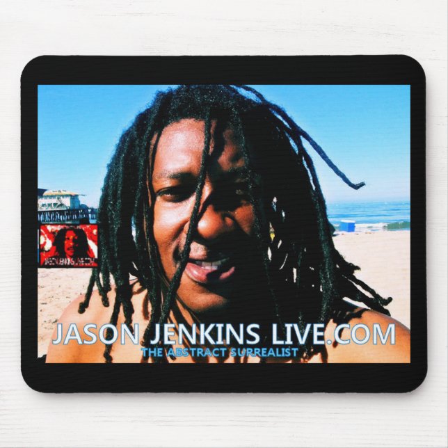 JASON JENKINS LIVE.COM MOUSE PAD (Front)