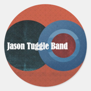 Jason Tuggle Band Circles Sticker