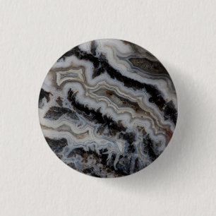 Jasper Agate Mixed Slab 1 Inch Round Button