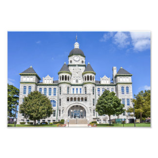 Jasper County Courthouse, Carthage, Missouri Photo Print