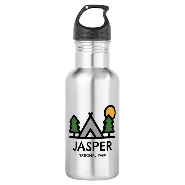 Jasper National Park 532 Ml Water Bottle (Front)