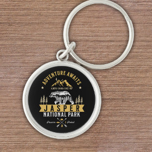 Jasper National Park Alberta Canada Keychain