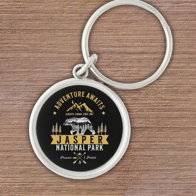 Jasper National Park Alberta Canada Keychain (Creator Uploaded)