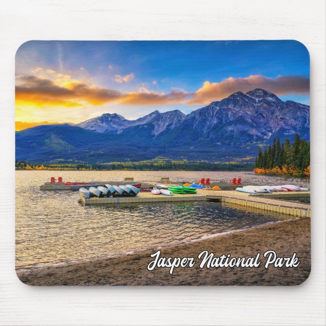 Jasper National Park, Alberta, Canada Mouse Pad (Front)