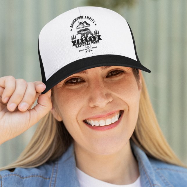 Jasper National Park Alberta Canada Trucker Hat (Creator Uploaded)