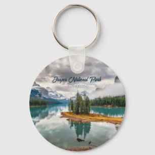 Jasper National Park Banff Canada Souvenir Keychain