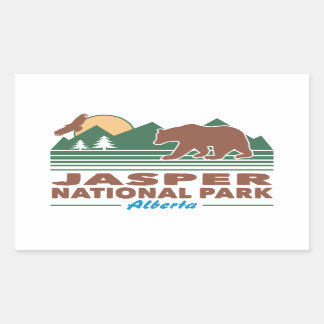 Jasper National Park Bear Sticker
