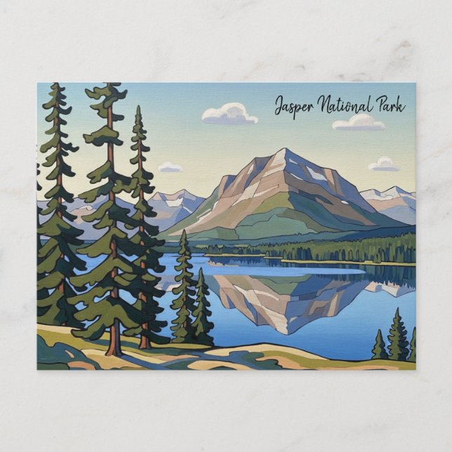 Jasper National Park Canada Postcard (Front)