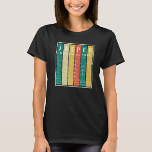 Jasper National Park Canada Souvenir Mountains Cam T-Shirt