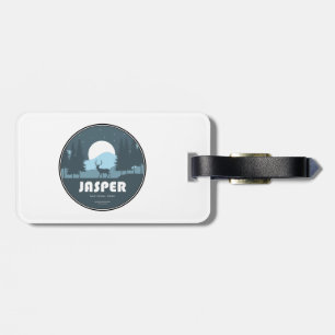 Jasper National Park Deer Luggage Tag