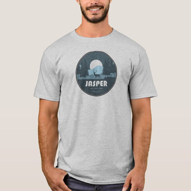 Jasper National Park Deer T-Shirt (Front)