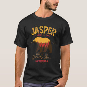 Jasper National Park Grizzly Bear Vintage Look 2 T-Shirt
