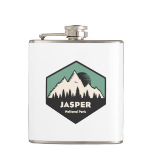 Jasper National Park Hip Flask