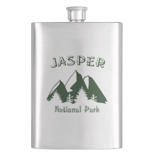 Jasper National Park Hip Flask