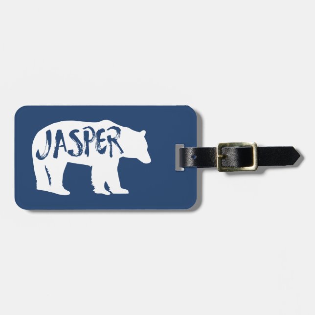 Jasper National Park Luggage Tag (Front Horizontal)