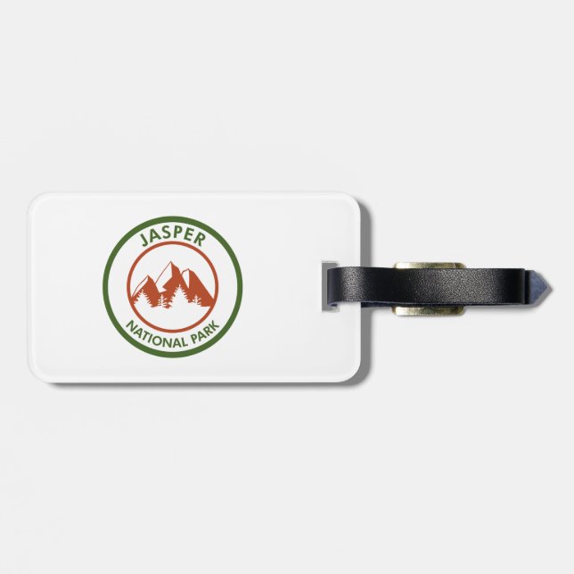 Jasper National Park Luggage Tag (Back Horizontal)