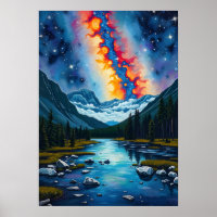 Jasper National Park - Over Milky Way