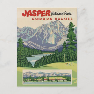 Jasper National Park Postcard