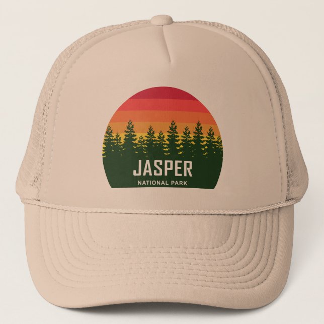 Jasper National Park Trucker Hat (Front)