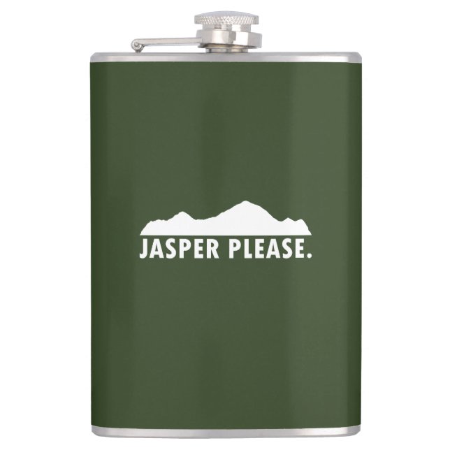 Jasper Please Hip Flask (Front)