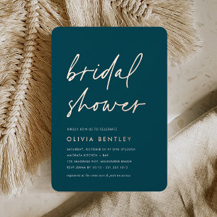 Jasper + Rose   Minimalist Script Bridal Shower