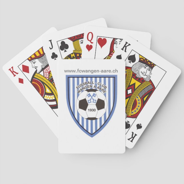 Jass-Set - FC Wangen an Aare Playing Cards (Back)