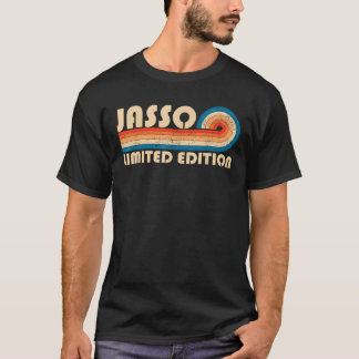 JASSO Surname Retro Vintage 80s 90s Birthday Reuni T-Shirt