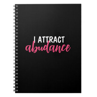 J'attire le Carnet d'affirmation d'abondance