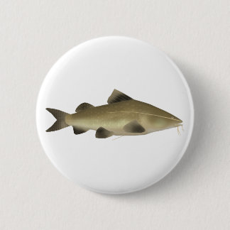 Jaú Catfish 2 Inch Round Button