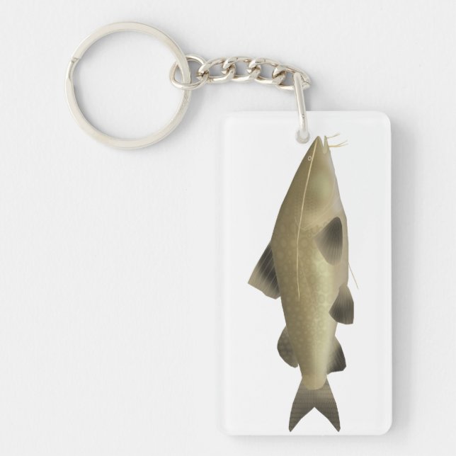 Jaú Catfish Keychain (Front)