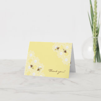 Jaune de Merci d'abeille de miel
