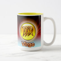JAUNE DE MUG ZODIAC PERSONNALISÉ