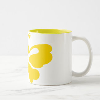 Jaune de tasse de papillon