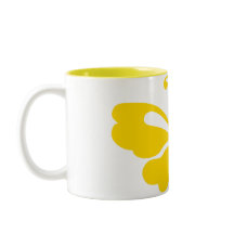 Jaune de tasse de papillon