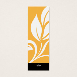 Jaune floral de fleur de feuille audacieuse de spa