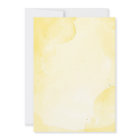 Jaune Floral Vert Doux Invitation Anniversaire