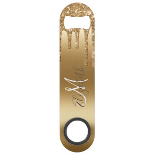 Jaune Parties scintillant or Look Drives Monogram
