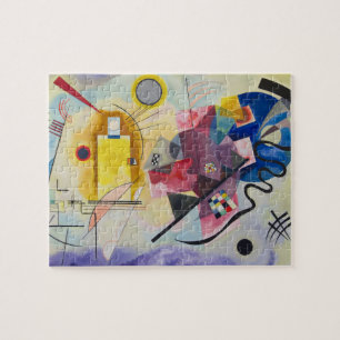 Jaune, Rouge, Bleu by Wassily Kandinsky Jigsaw Puzzle