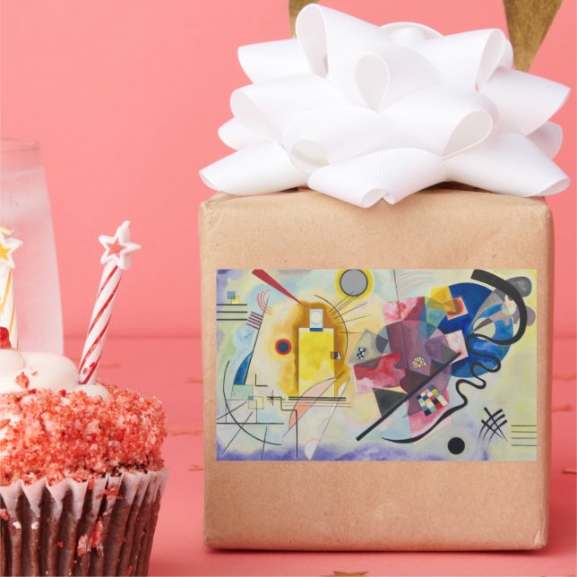 Jaune, Rouge, Bleu by Wassily Kandinsky Sticker (Party)