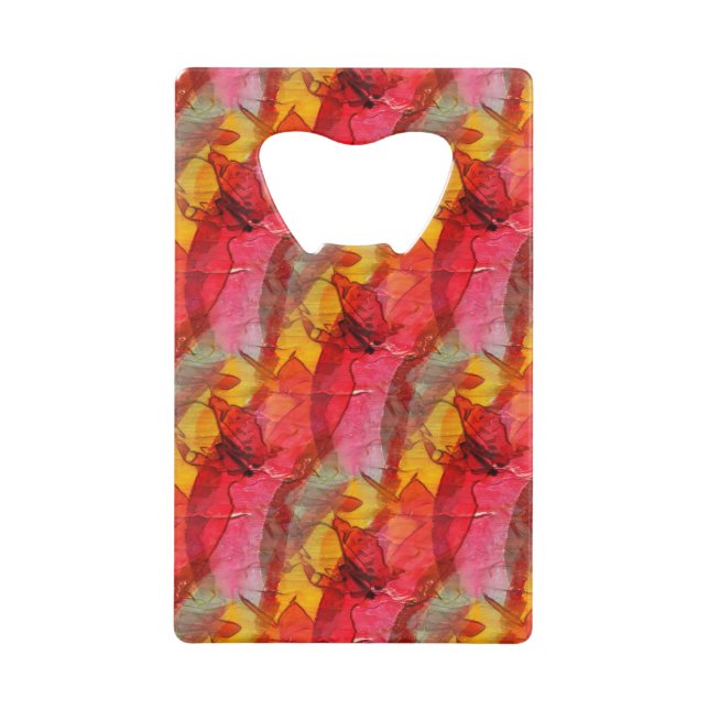 Jaune rouge d'art d'aquarelle (Devant)