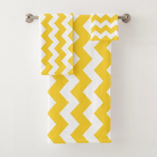 Jaune Zigzag rayé