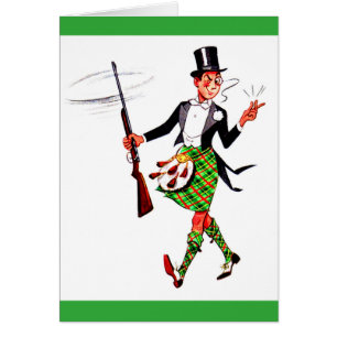 jaunty Scotsman with rifle