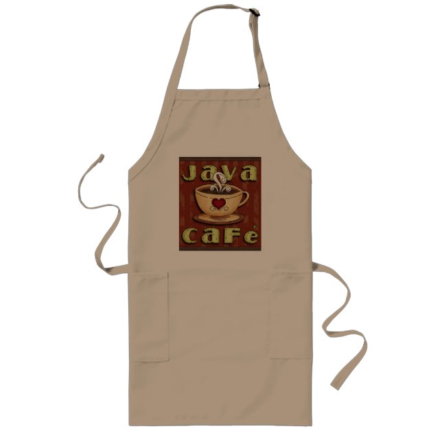Java Cafe Apron (Front)