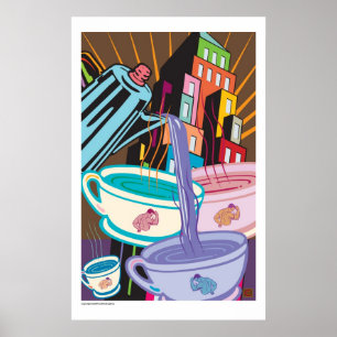 Java City-Print Poster