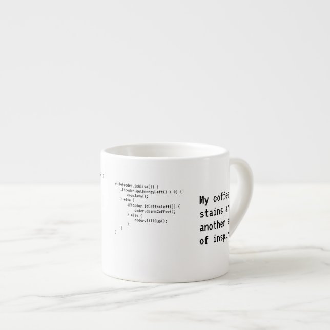 Java Coder Coffee Mug (Front Right)