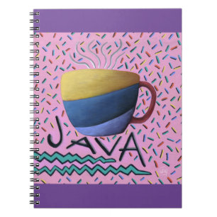 Java Coffee Lover Notebook