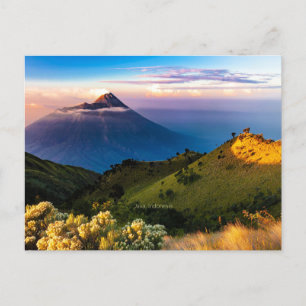Java, Indonesia picturesque landscape Postcard