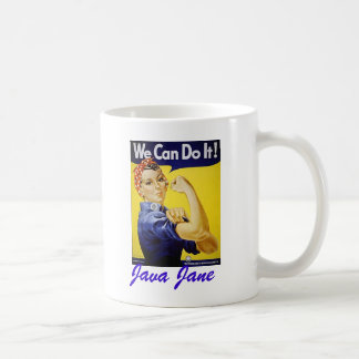 Java Jane "We Can Do it!" Mug